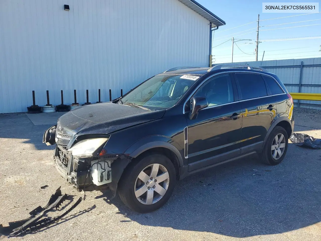 2012 Chevrolet Captiva Sport VIN: 3GNAL2EK7CS565531 Lot: 57680046
