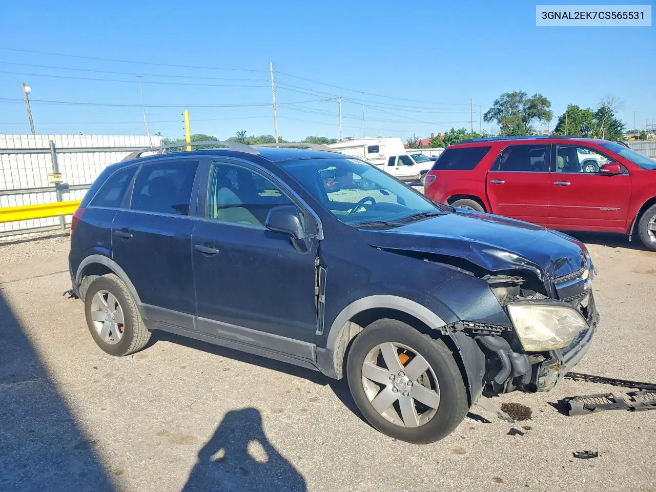 2012 Chevrolet Captiva Sport VIN: 3GNAL2EK7CS565531 Lot: 57680046