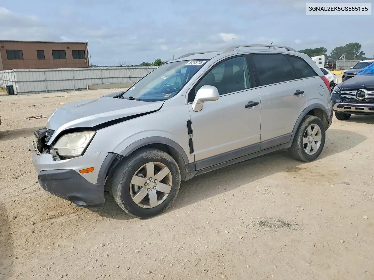 2012 Chevrolet Captiva Sport VIN: 3GNAL2EK5CS565155 Lot: 58289376