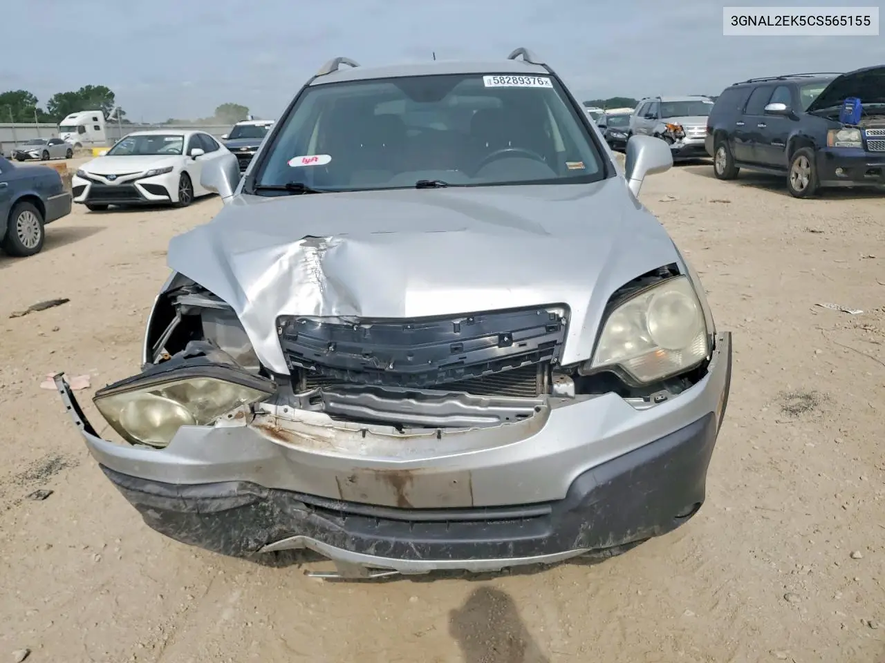 2012 Chevrolet Captiva Sport VIN: 3GNAL2EK5CS565155 Lot: 58289376