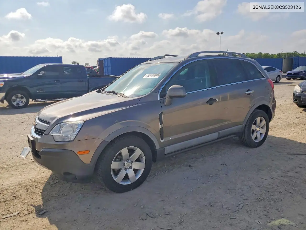 2012 Chevrolet Captiva Sport VIN: 3GNAL2EK8CS523126 Lot: 58480846