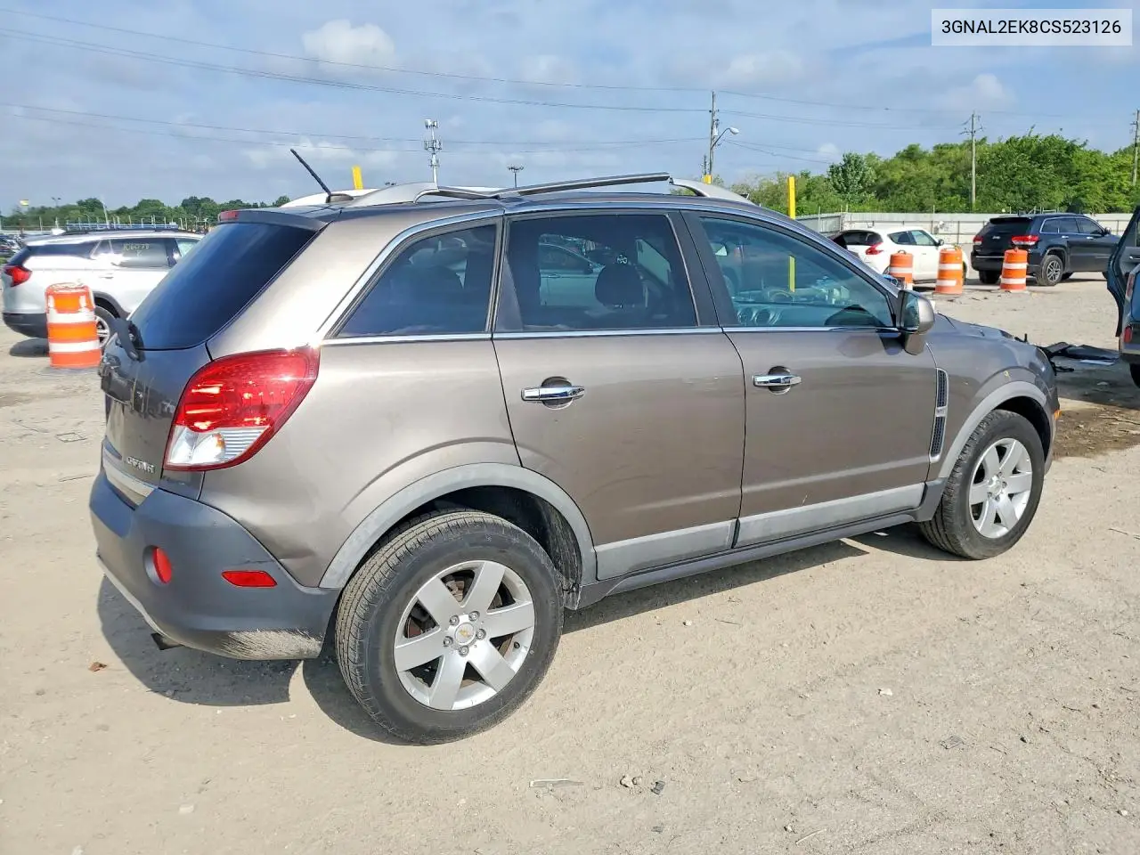 2012 Chevrolet Captiva Sport VIN: 3GNAL2EK8CS523126 Lot: 58480846