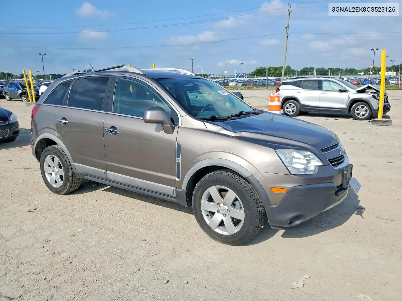 2012 Chevrolet Captiva Sport VIN: 3GNAL2EK8CS523126 Lot: 58480846
