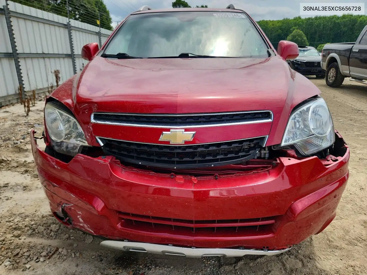 2012 Chevrolet Captiva Sport VIN: 3GNAL3E5XCS656728 Lot: 59091346