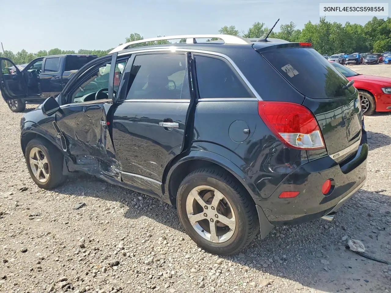 2012 Chevrolet Captiva Sport VIN: 3GNFL4E53CS598554 Lot: 59217586