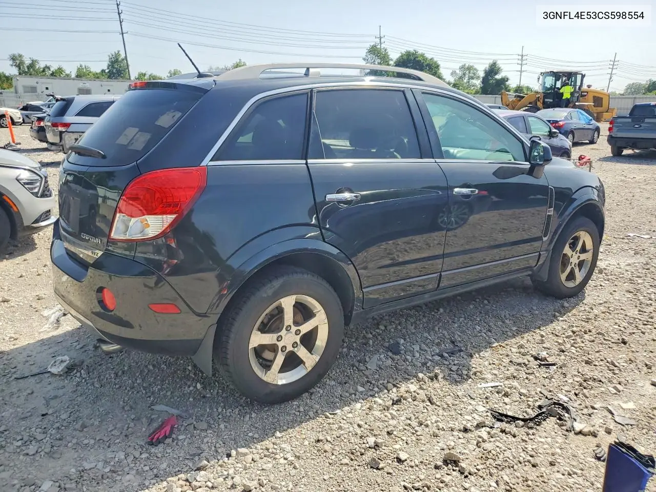 2012 Chevrolet Captiva Sport VIN: 3GNFL4E53CS598554 Lot: 59217586