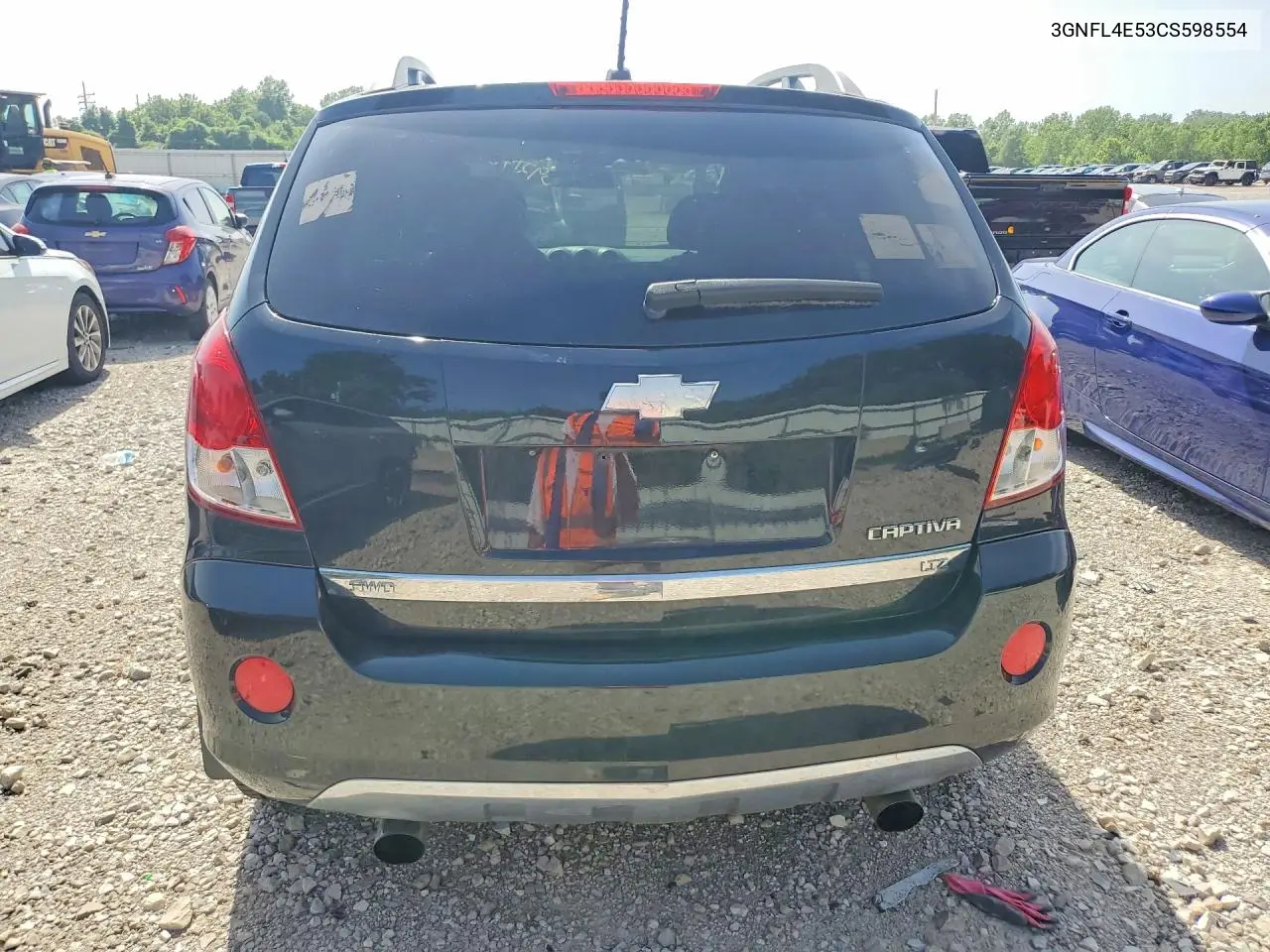 2012 Chevrolet Captiva Sport VIN: 3GNFL4E53CS598554 Lot: 59217586