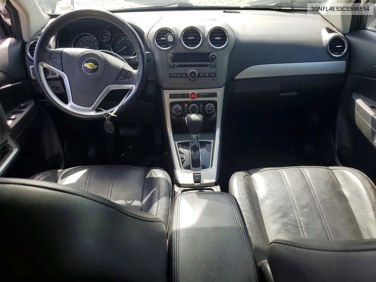 2012 Chevrolet Captiva Sport VIN: 3GNFL4E53CS598554 Lot: 59217586