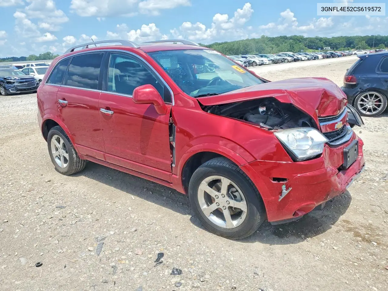 2012 Chevrolet Captiva Sport VIN: 3GNFL4E52CS619572 Lot: 59393076