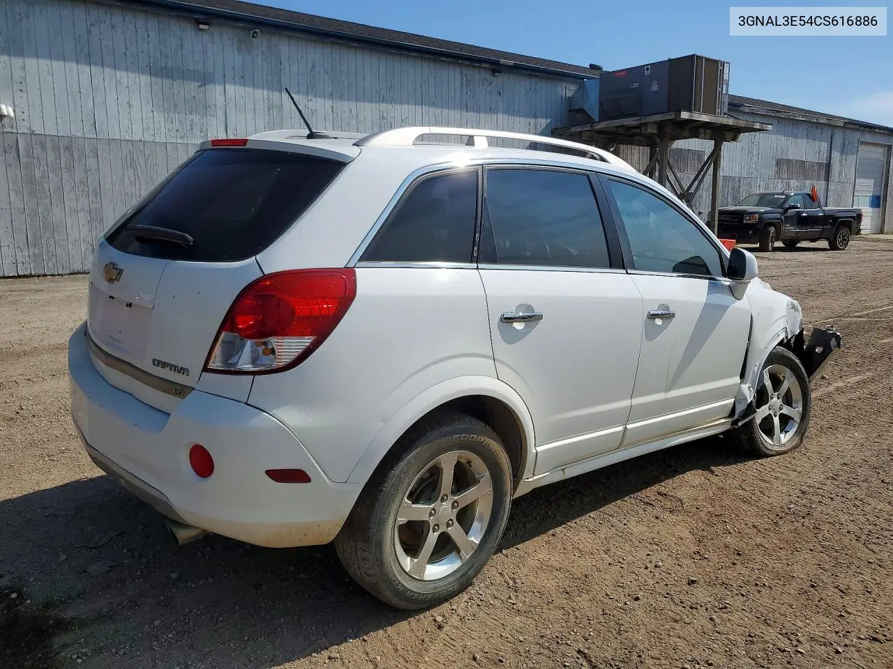 2012 Chevrolet Captiva Sport VIN: 3GNAL3E54CS616886 Lot: 59684586