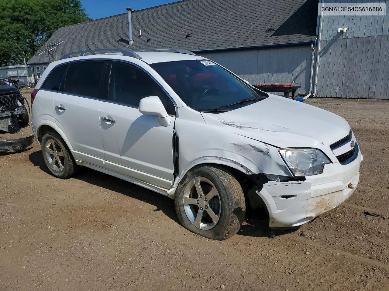 2012 Chevrolet Captiva Sport VIN: 3GNAL3E54CS616886 Lot: 59684586