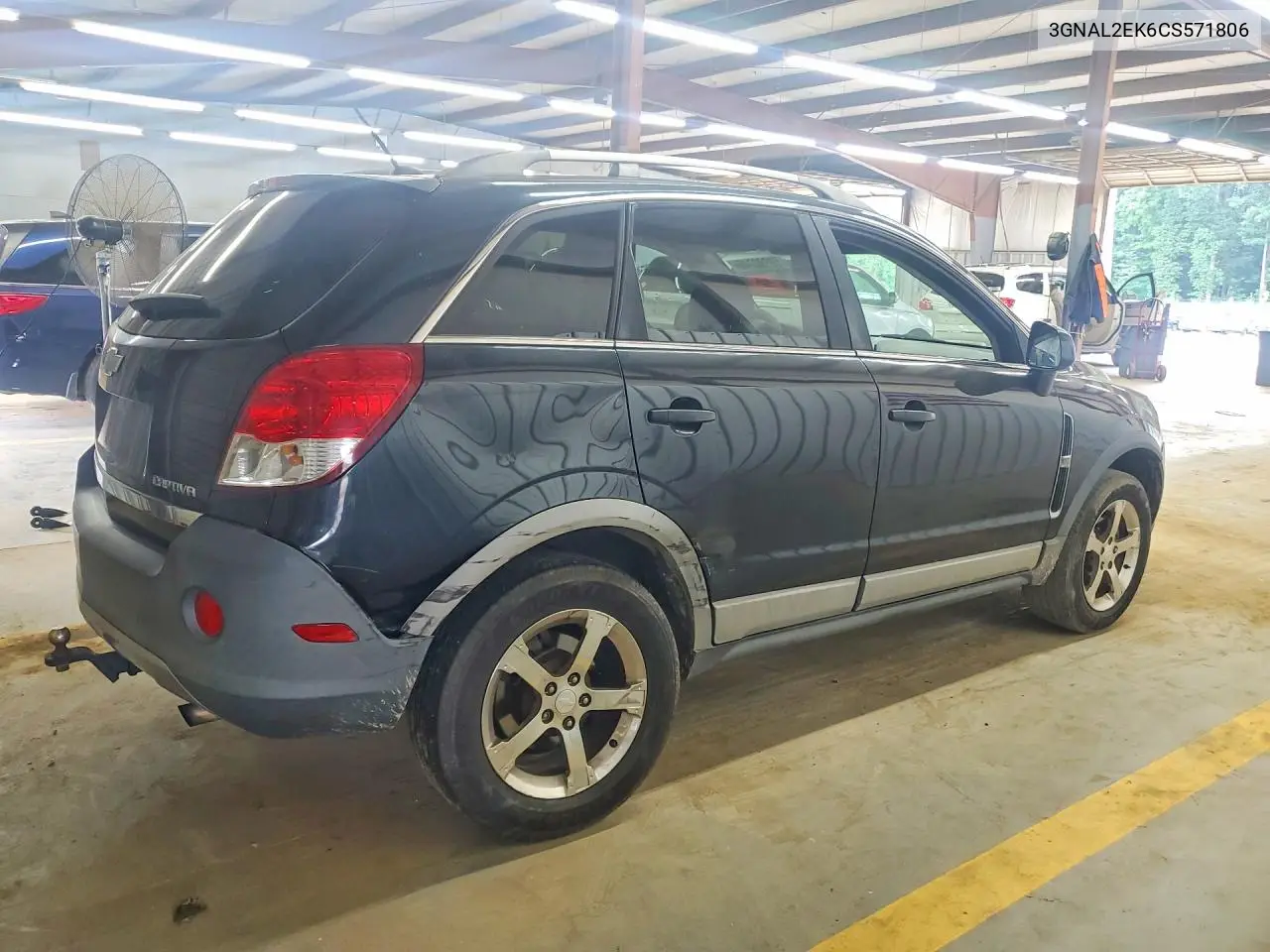 2012 Chevrolet Captiva Sport VIN: 3GNAL2EK6CS571806 Lot: 59990746