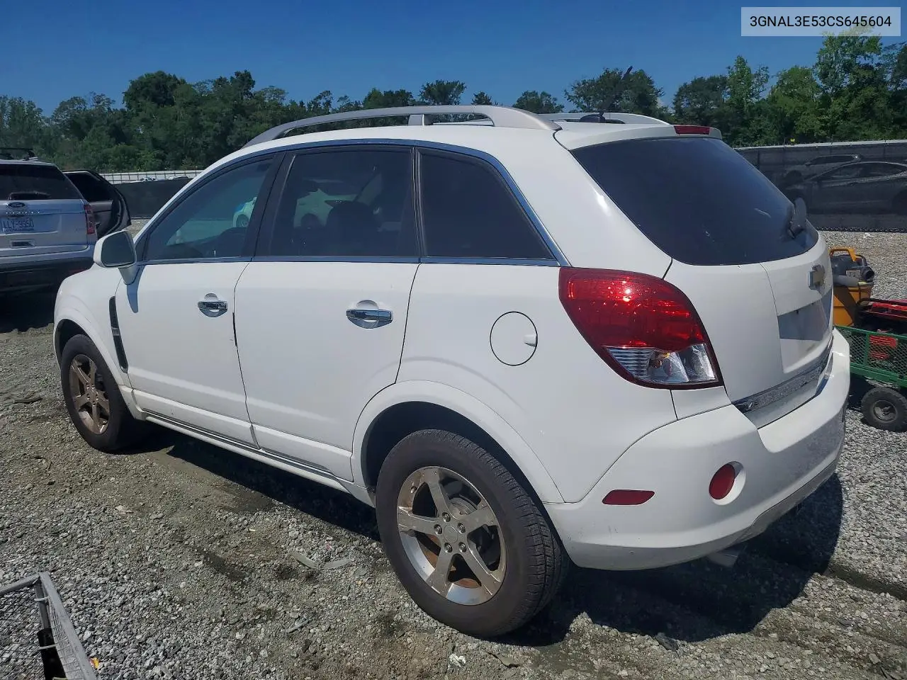 2012 Chevrolet Captiva Sport/Lt VIN: 3GNAL3E53CS645604 Lot: 60791166
