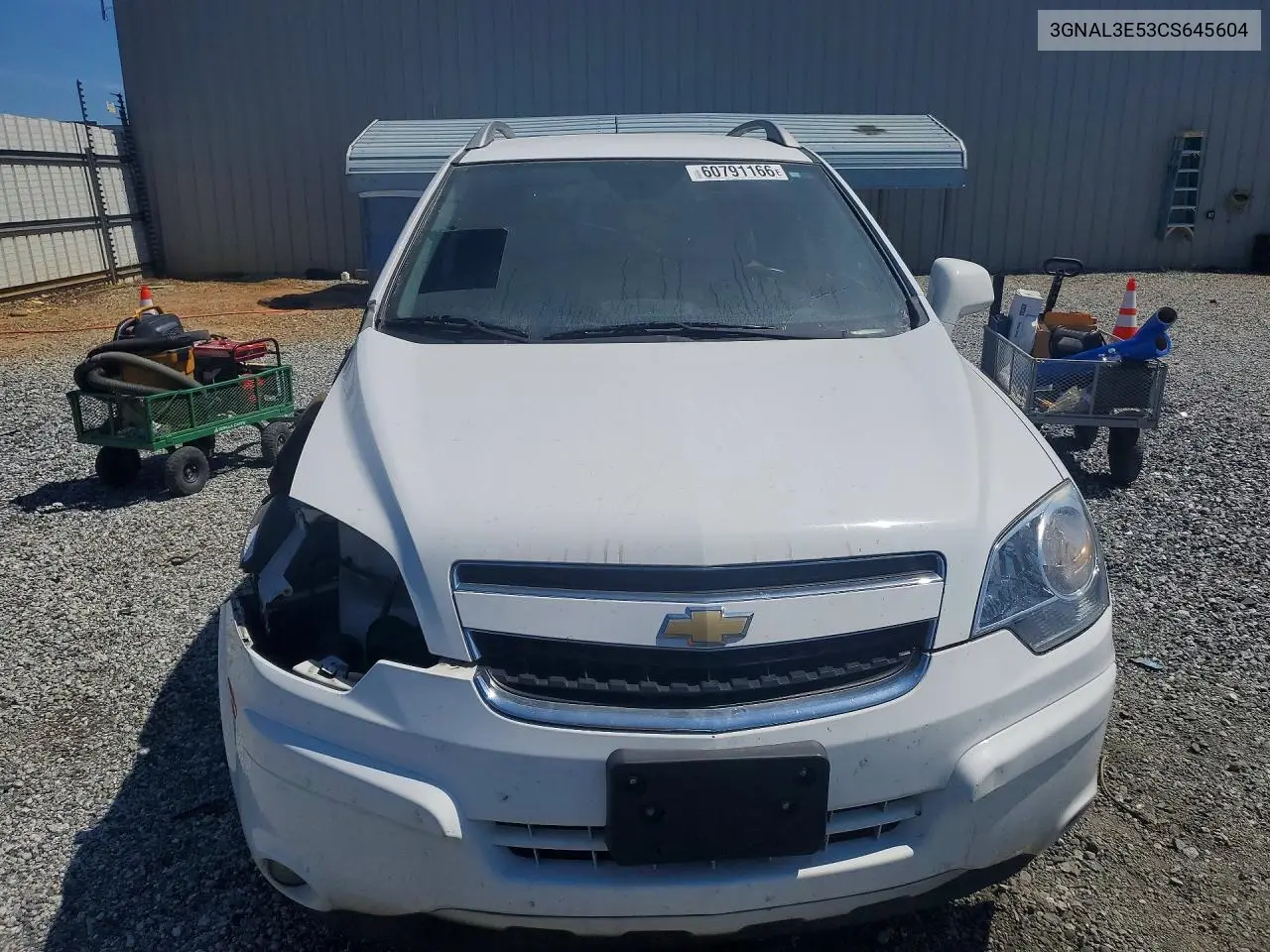 2012 Chevrolet Captiva Sport/Lt VIN: 3GNAL3E53CS645604 Lot: 60791166