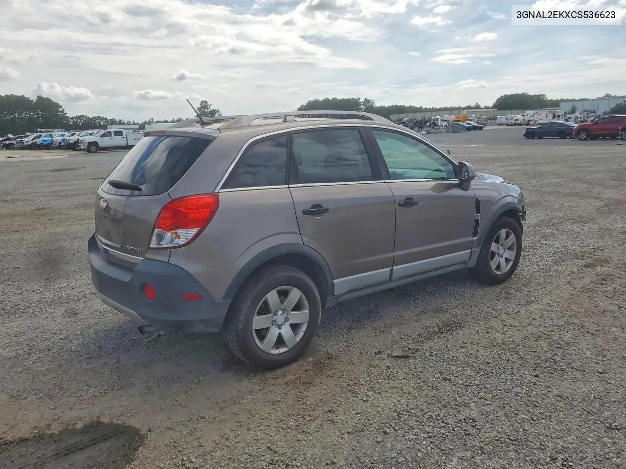 2012 Chevrolet Captiva Sport VIN: 3GNAL2EKXCS536623 Lot: 60925746