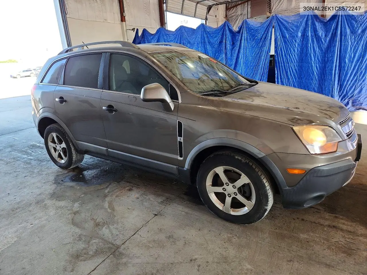 2012 Chevrolet Captiva Sport VIN: 3GNAL2EK1CS572247 Lot: 61759126