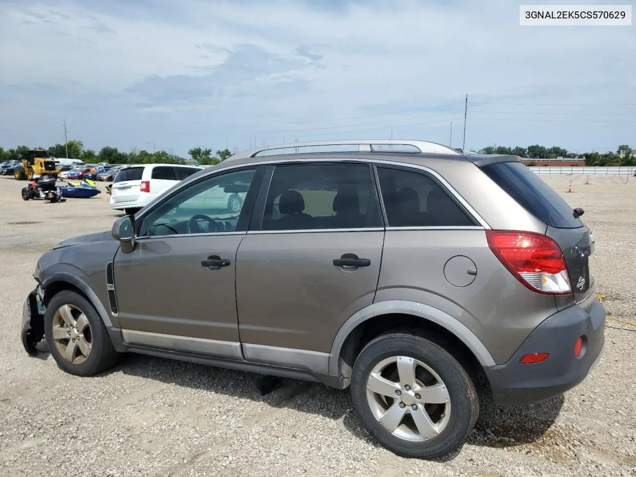 2012 Chevrolet Captiva Sport VIN: 3GNAL2EK5CS570629 Lot: 68711485