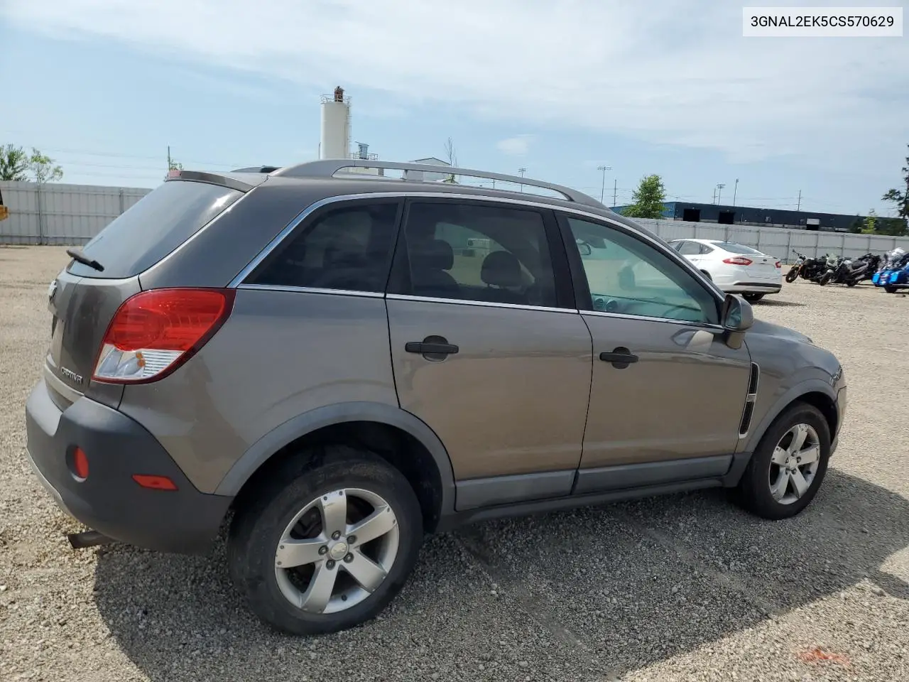 2012 Chevrolet Captiva Sport VIN: 3GNAL2EK5CS570629 Lot: 68711485