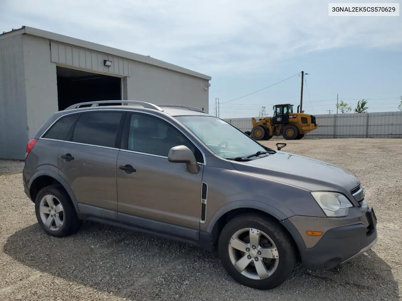 2012 Chevrolet Captiva Sport VIN: 3GNAL2EK5CS570629 Lot: 68711485
