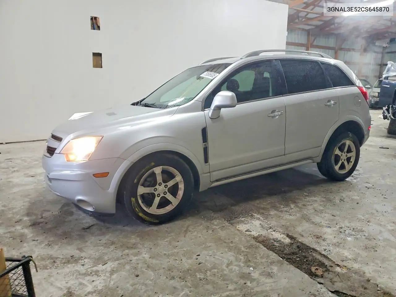 2012 Chevrolet Captiva Sport VIN: 3GNAL3E52CS645870 Lot: 79586935
