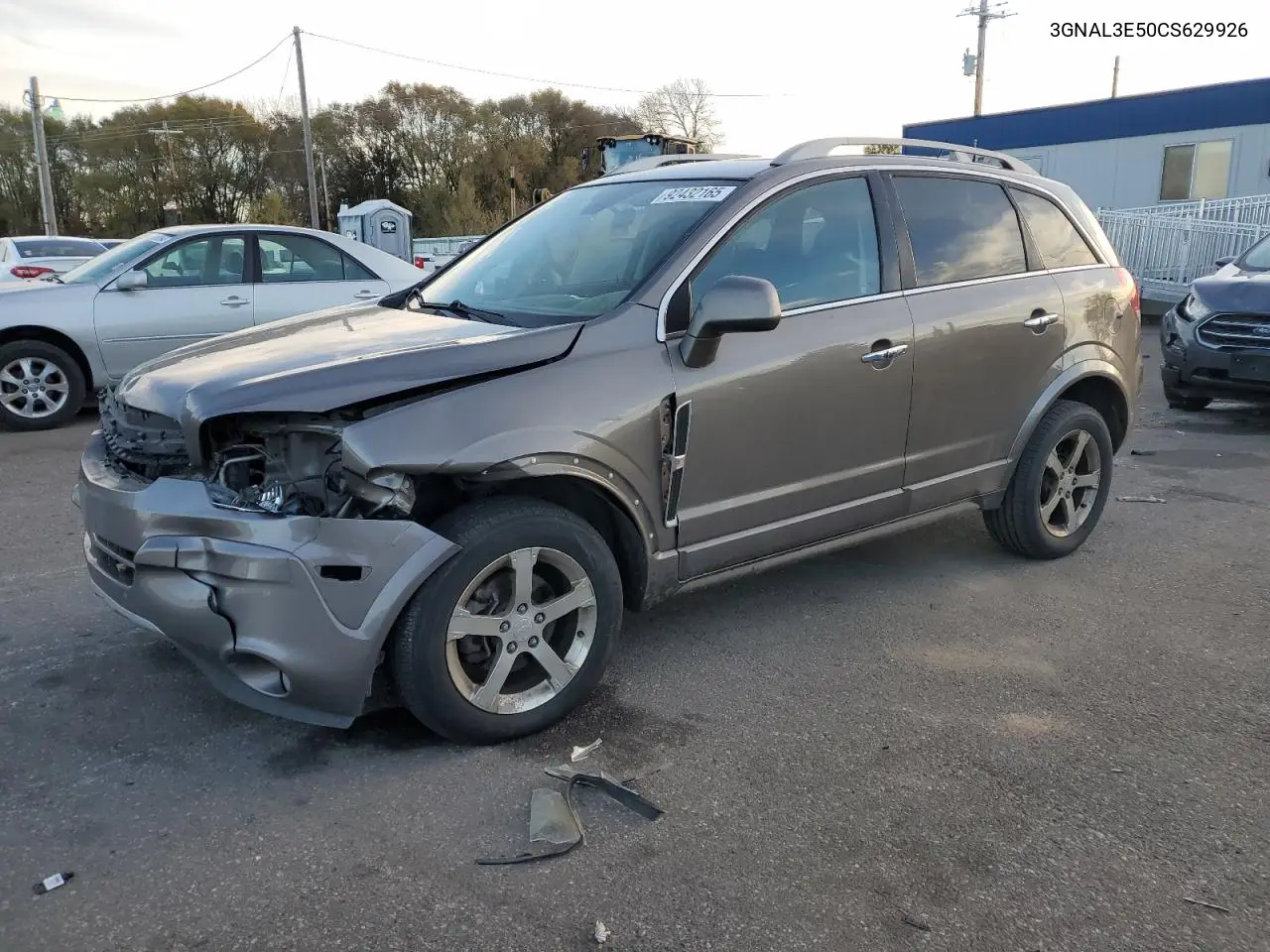 2012 Chevrolet Captiva Sport VIN: 3GNAL3E50CS629926 Lot: 92432165