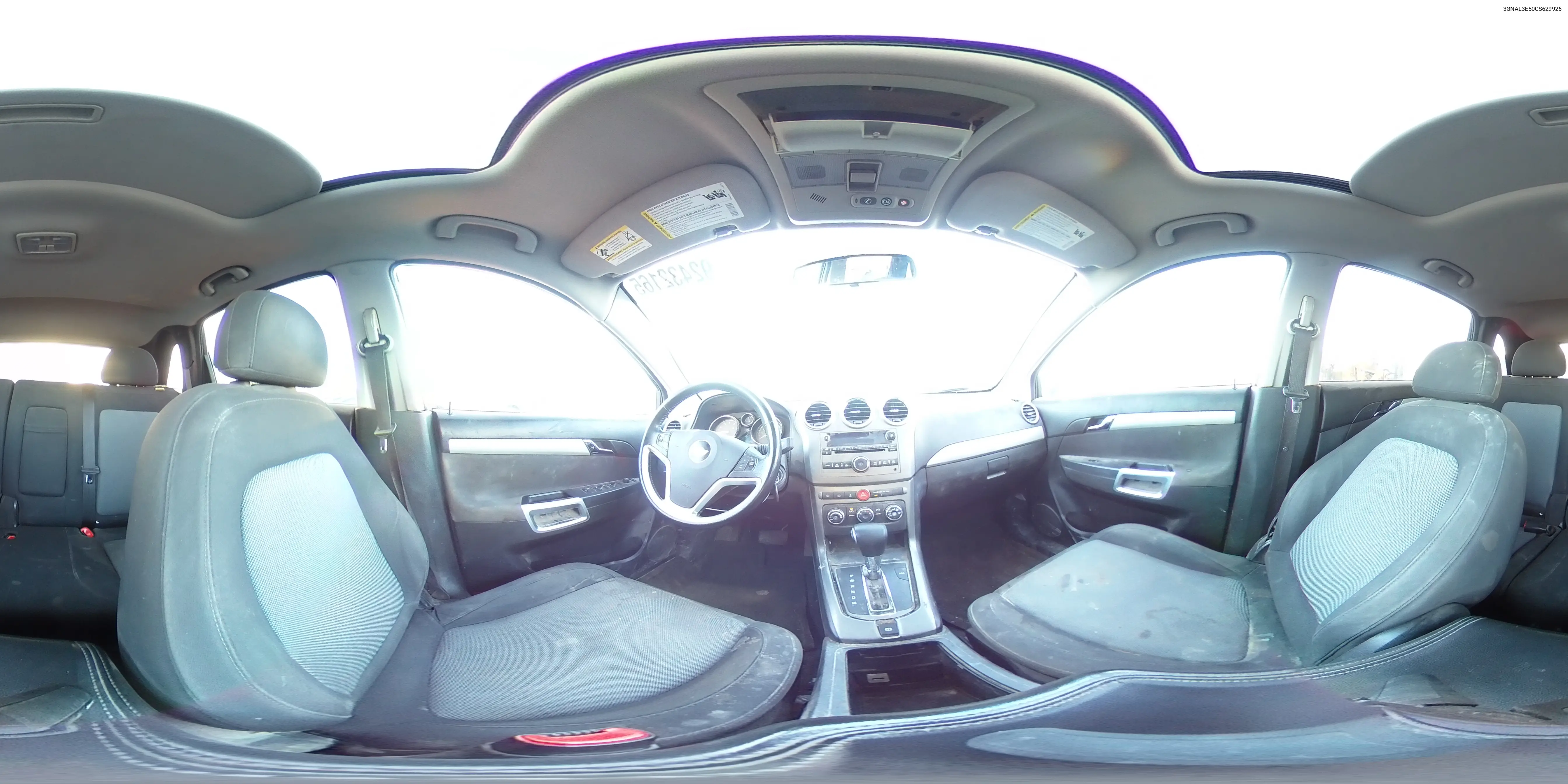 2012 Chevrolet Captiva Sport VIN: 3GNAL3E50CS629926 Lot: 92432165