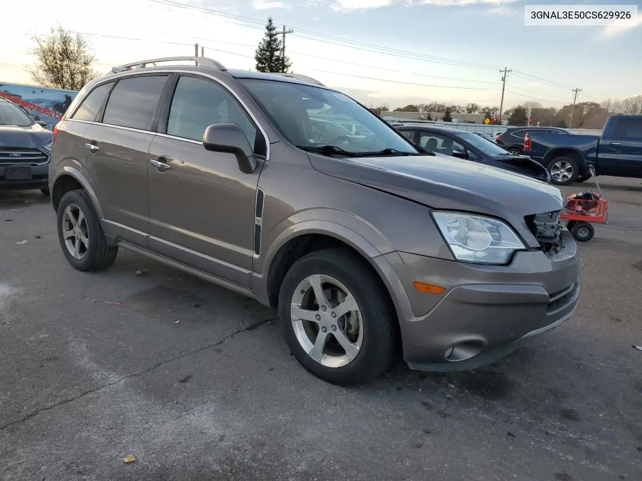 2012 Chevrolet Captiva Sport VIN: 3GNAL3E50CS629926 Lot: 92432165