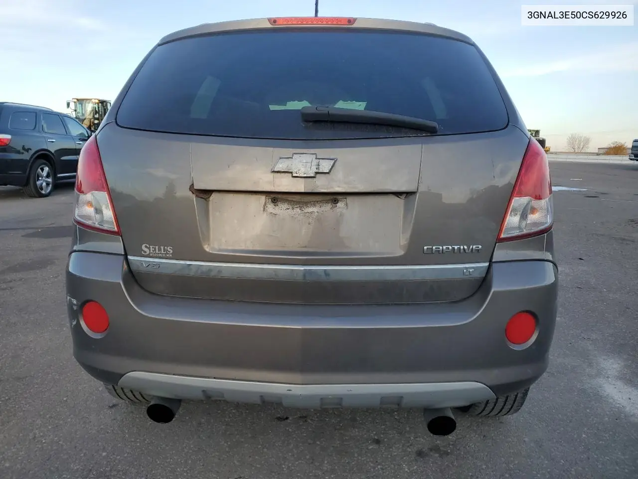 2012 Chevrolet Captiva Sport VIN: 3GNAL3E50CS629926 Lot: 92432165