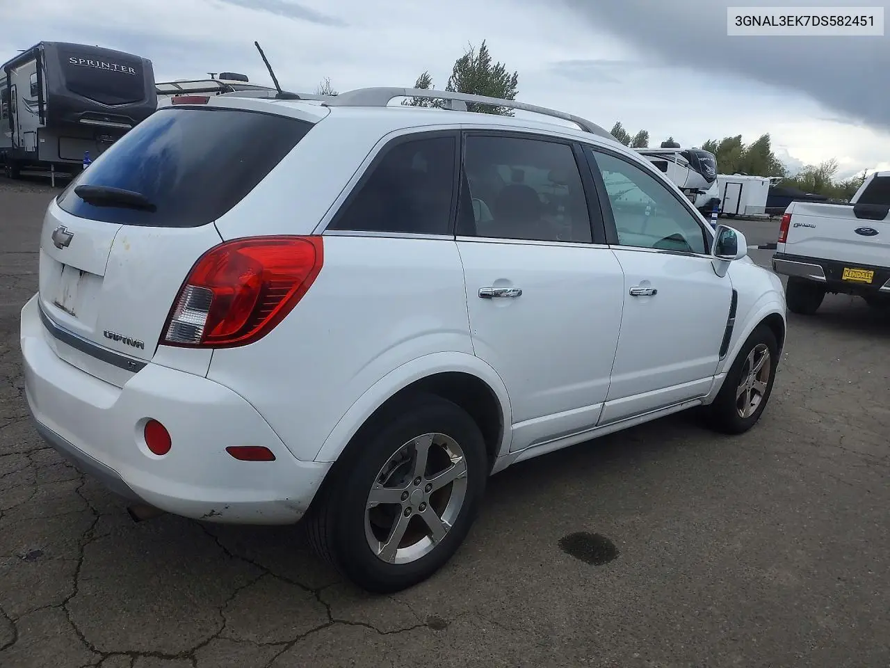 2013 Chevrolet Captiva Lt VIN: 3GNAL3EK7DS582451 Lot: 49411886