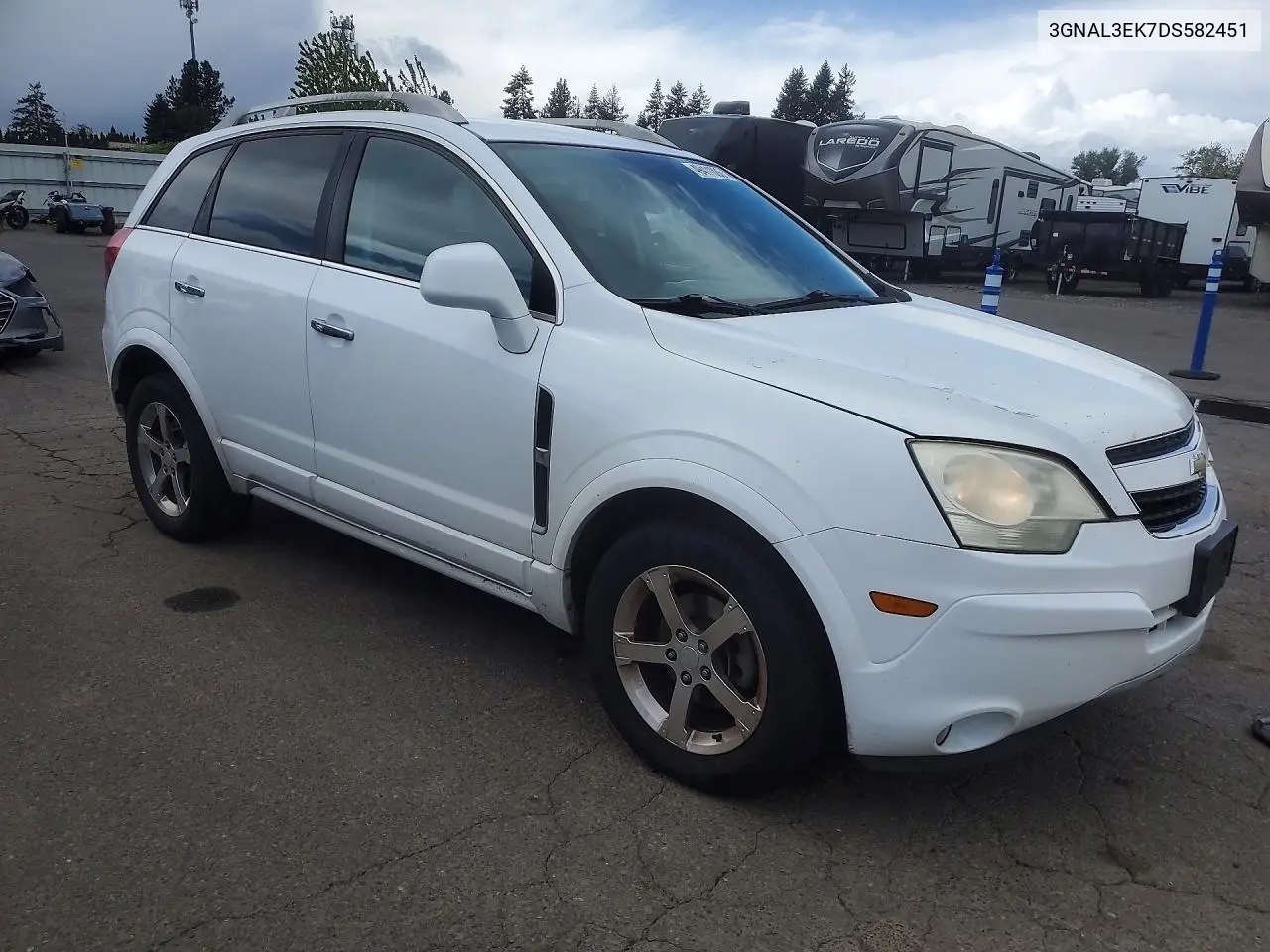 2013 Chevrolet Captiva Lt VIN: 3GNAL3EK7DS582451 Lot: 49411886
