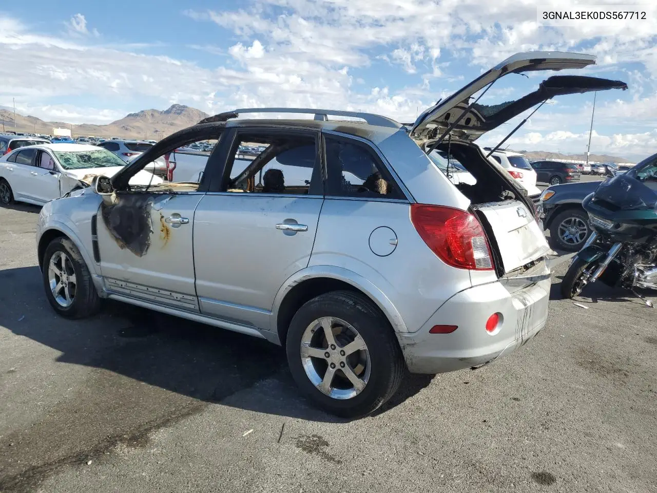 2013 Chevrolet Captiva Lt VIN: 3GNAL3EK0DS567712 Lot: 49751656