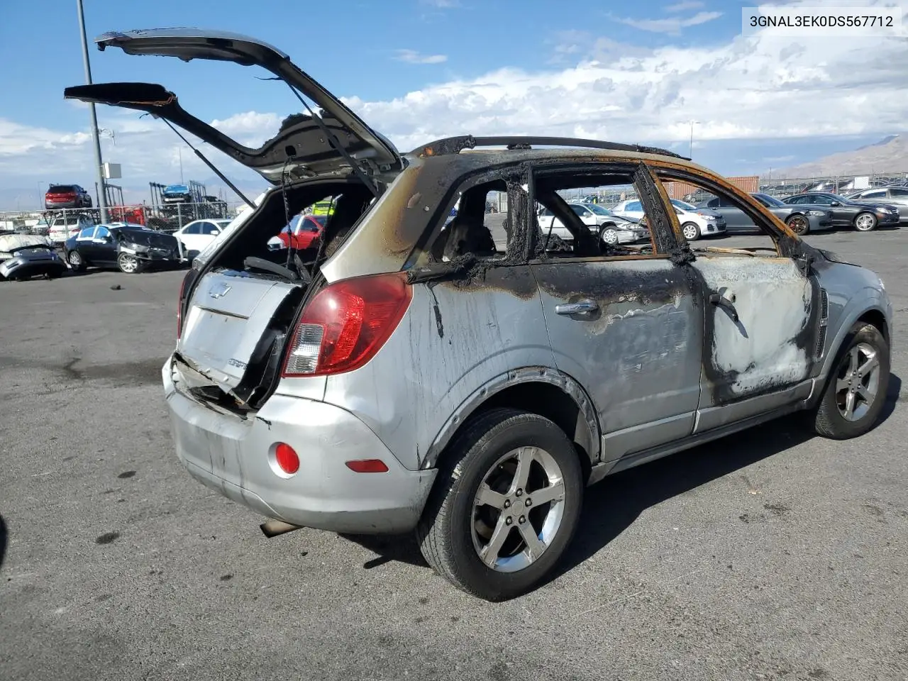2013 Chevrolet Captiva Lt VIN: 3GNAL3EK0DS567712 Lot: 49751656