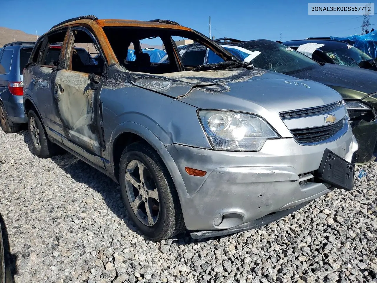 2013 Chevrolet Captiva Lt VIN: 3GNAL3EK0DS567712 Lot: 49751656