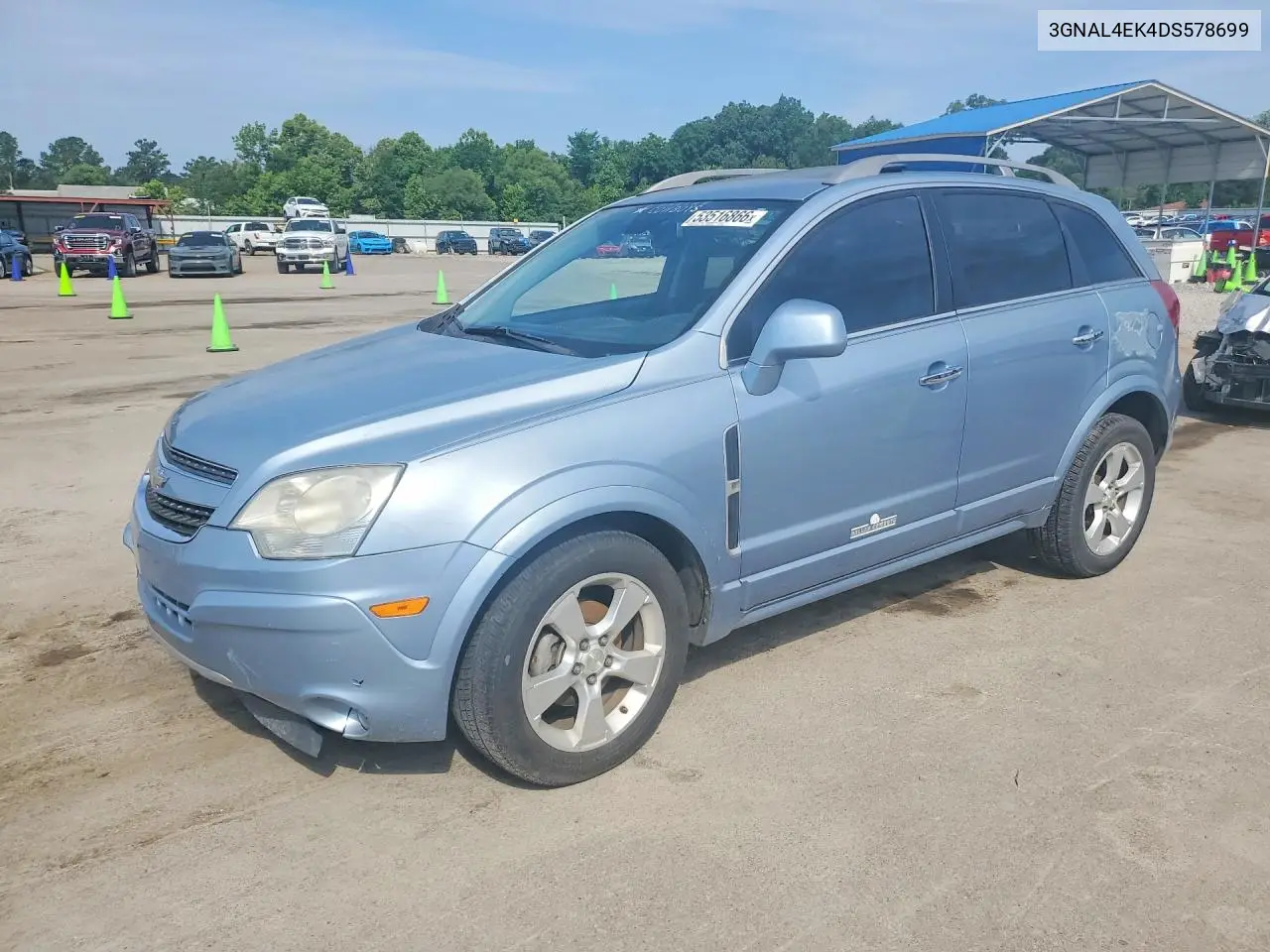 2013 Chevrolet Captiva Ltz VIN: 3GNAL4EK4DS578699 Lot: 53516866