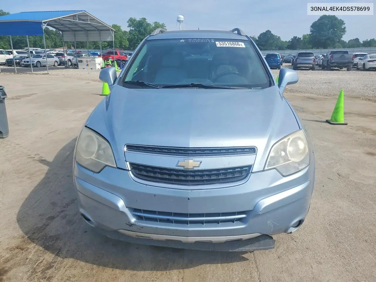 2013 Chevrolet Captiva Ltz VIN: 3GNAL4EK4DS578699 Lot: 53516866