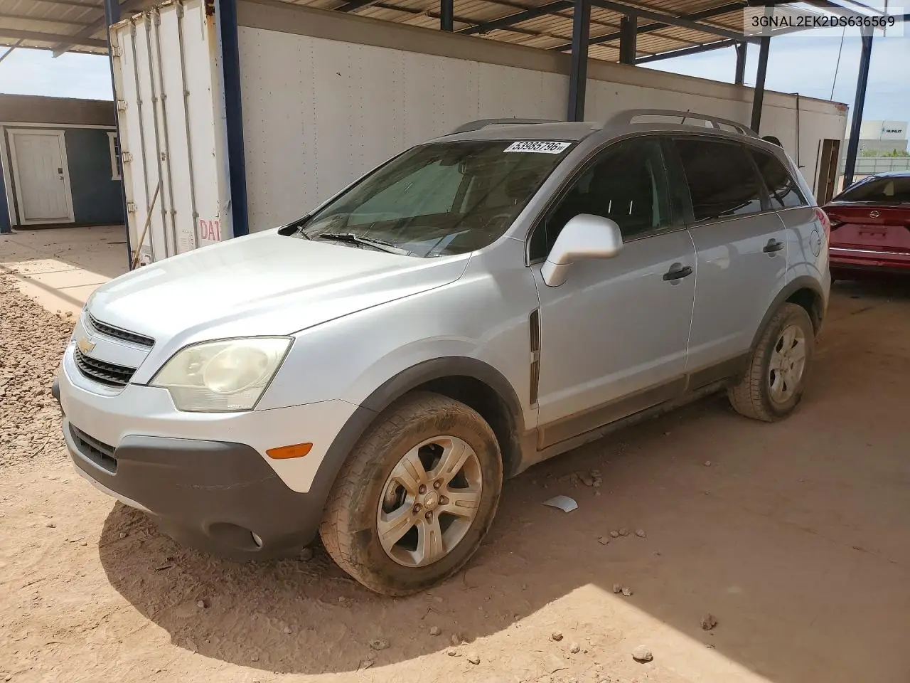 2013 Chevrolet Captiva Ls VIN: 3GNAL2EK2DS636569 Lot: 53985796