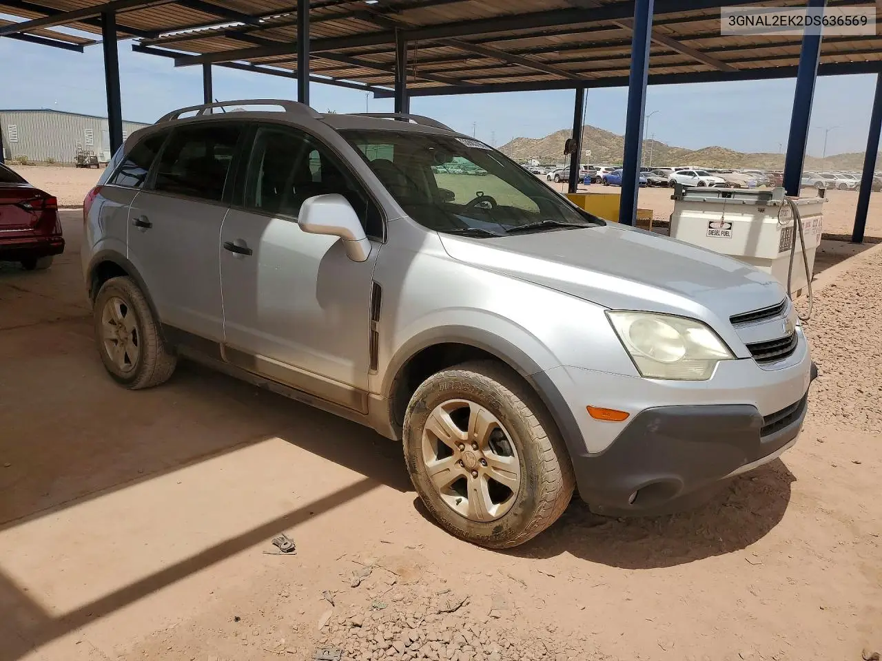 2013 Chevrolet Captiva Ls VIN: 3GNAL2EK2DS636569 Lot: 53985796