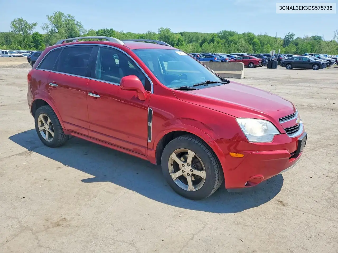 2013 Chevrolet Captiva Lt VIN: 3GNAL3EK3DS575738 Lot: 54316166
