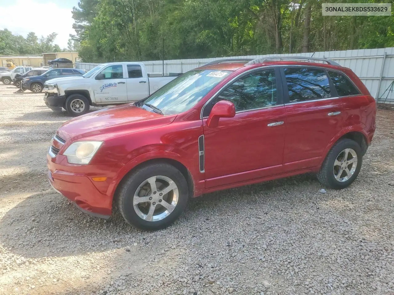 2013 Chevrolet Captiva Lt VIN: 3GNAL3EK8DS533629 Lot: 55504016