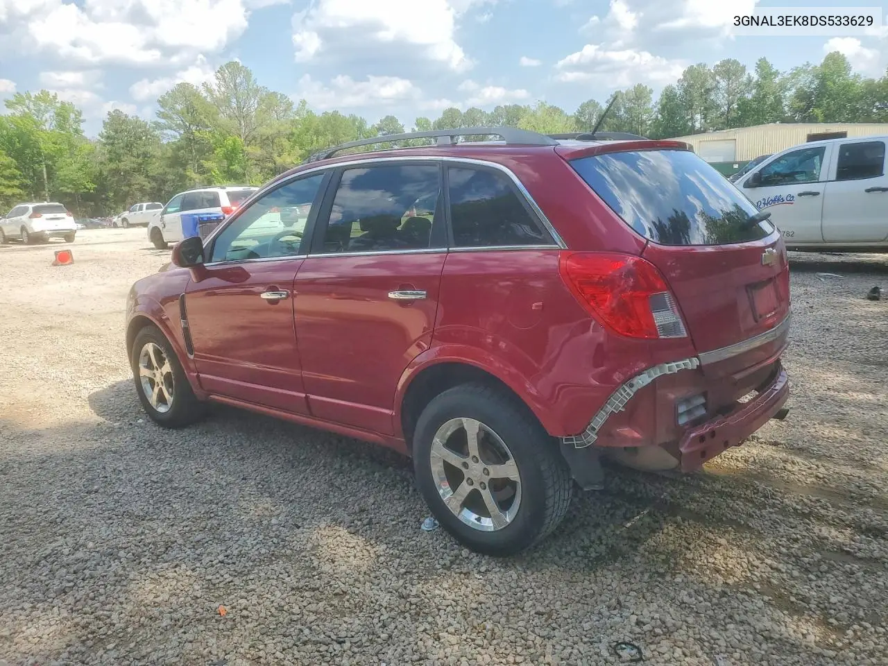 2013 Chevrolet Captiva Lt VIN: 3GNAL3EK8DS533629 Lot: 55504016