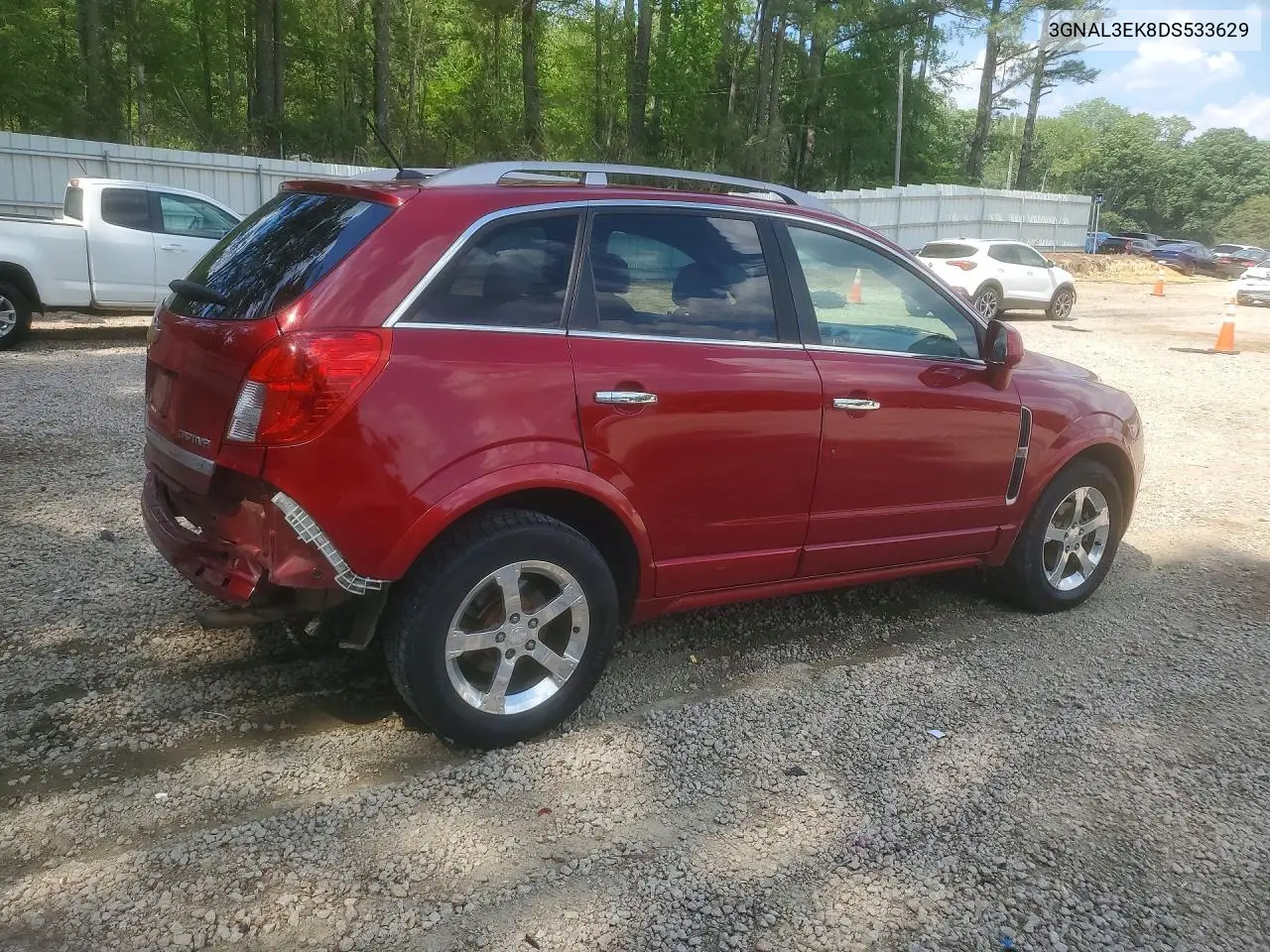 2013 Chevrolet Captiva Lt VIN: 3GNAL3EK8DS533629 Lot: 55504016
