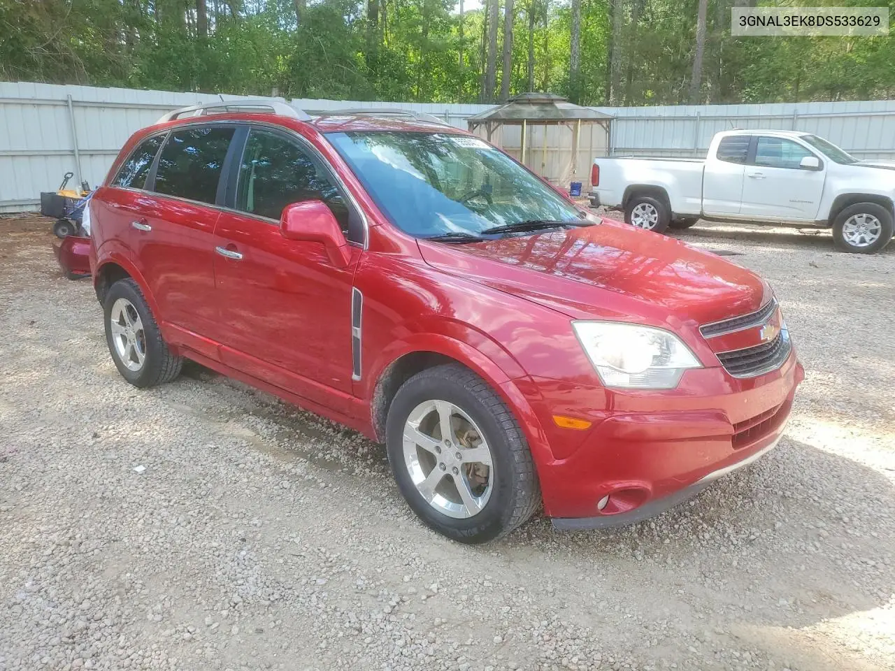 2013 Chevrolet Captiva Lt VIN: 3GNAL3EK8DS533629 Lot: 55504016