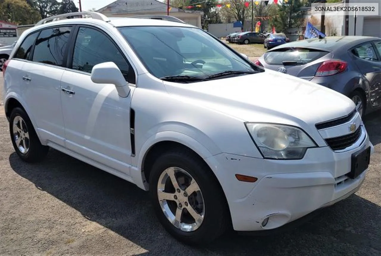 2013 Chevrolet Captiva Lt VIN: 3GNAL3EK2DS618532 Lot: 56058262