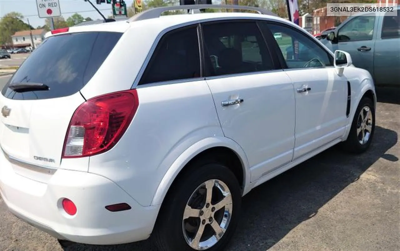 2013 Chevrolet Captiva Lt VIN: 3GNAL3EK2DS618532 Lot: 56058262