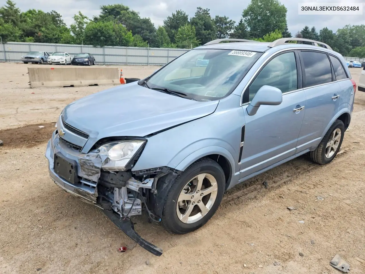 2013 Chevrolet Captiva Lt VIN: 3GNAL3EKXDS632484 Lot: 56669346