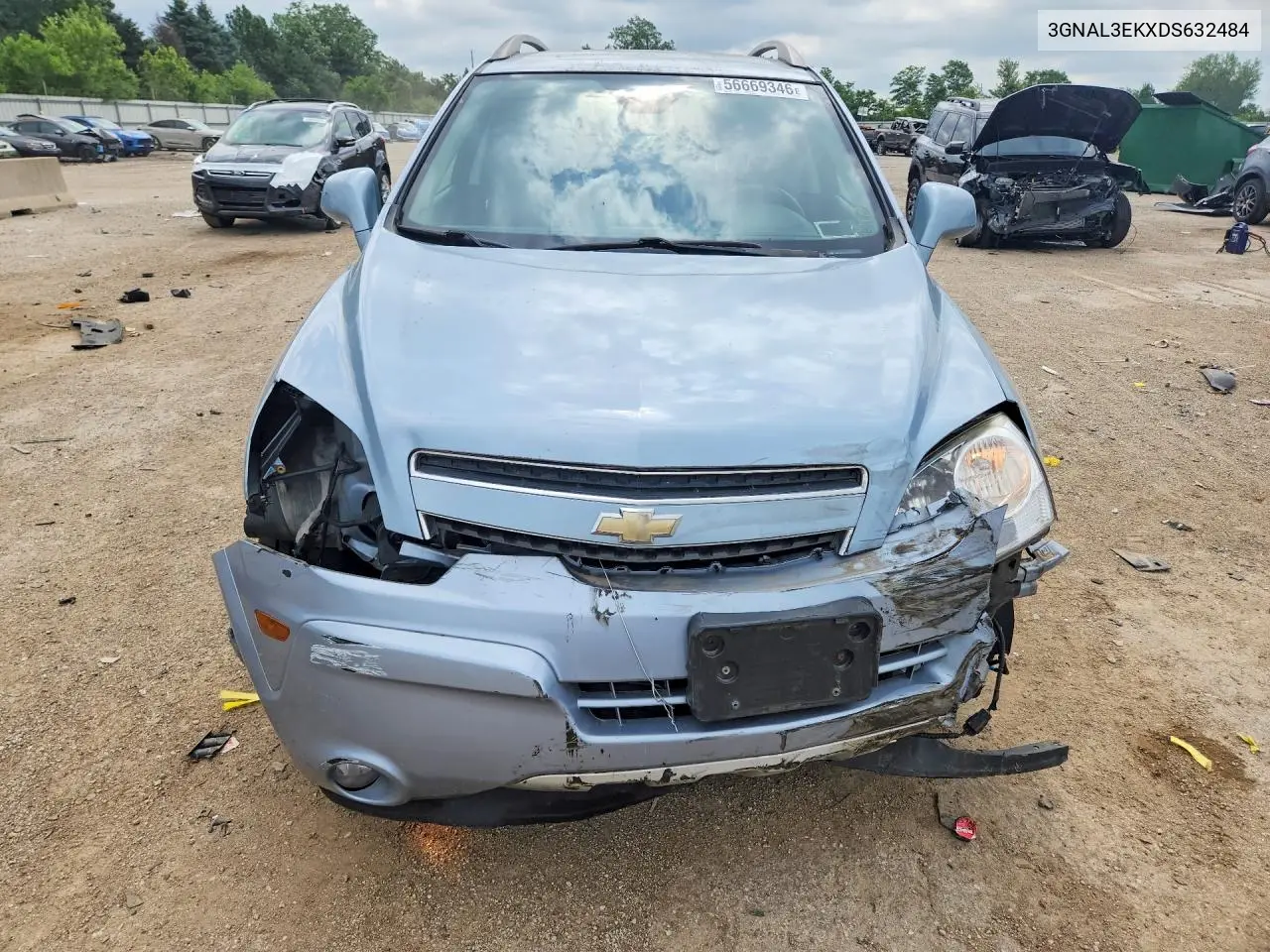 2013 Chevrolet Captiva Lt VIN: 3GNAL3EKXDS632484 Lot: 56669346