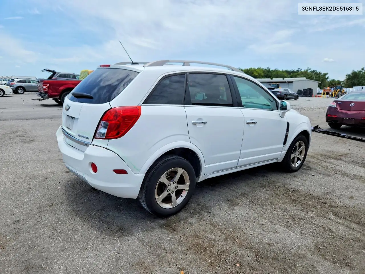 2013 Chevrolet Captiva Lt VIN: 3GNFL3EK2DS516315 Lot: 56685386