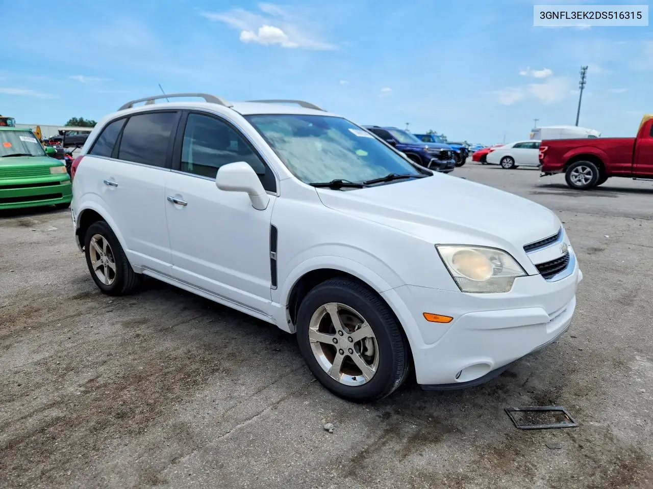 2013 Chevrolet Captiva Lt VIN: 3GNFL3EK2DS516315 Lot: 56685386