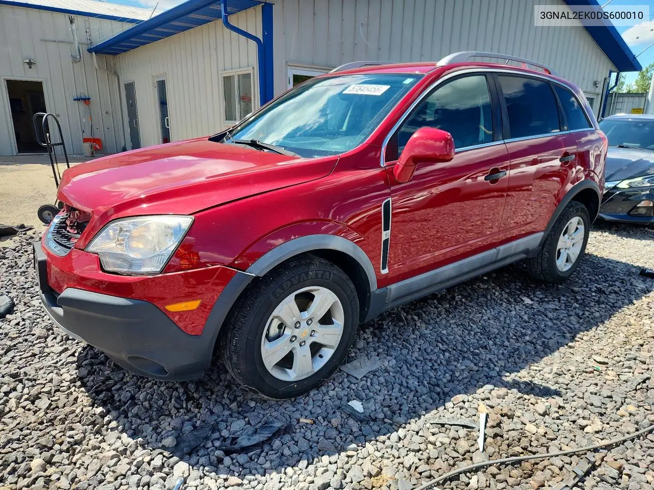 2013 Chevrolet Captiva Ls VIN: 3GNAL2EK0DS600010 Lot: 57845456