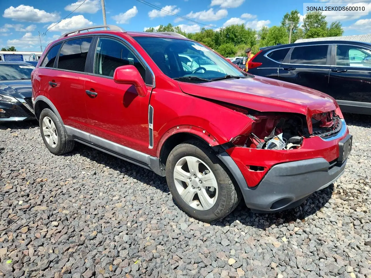 2013 Chevrolet Captiva Ls VIN: 3GNAL2EK0DS600010 Lot: 57845456